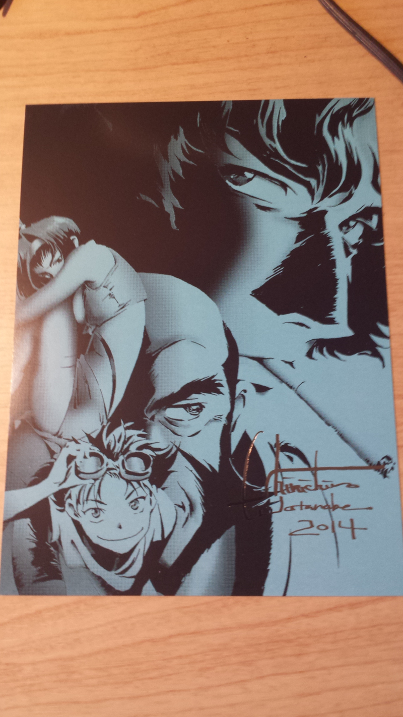 Illustration for article titled Funimation's Limited Cowboy Bebop Release Unpacked (With Bad Lighting)
